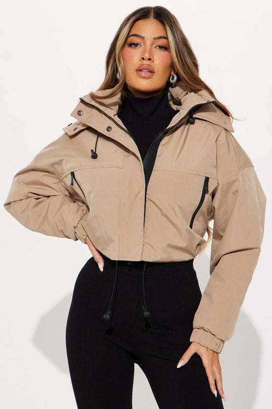 Streetwise Hooded Zip-Up Longline Jacket