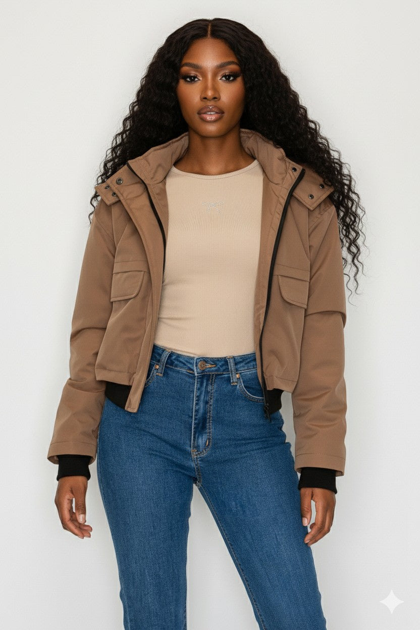 The Utility Muse Cropped Jacket