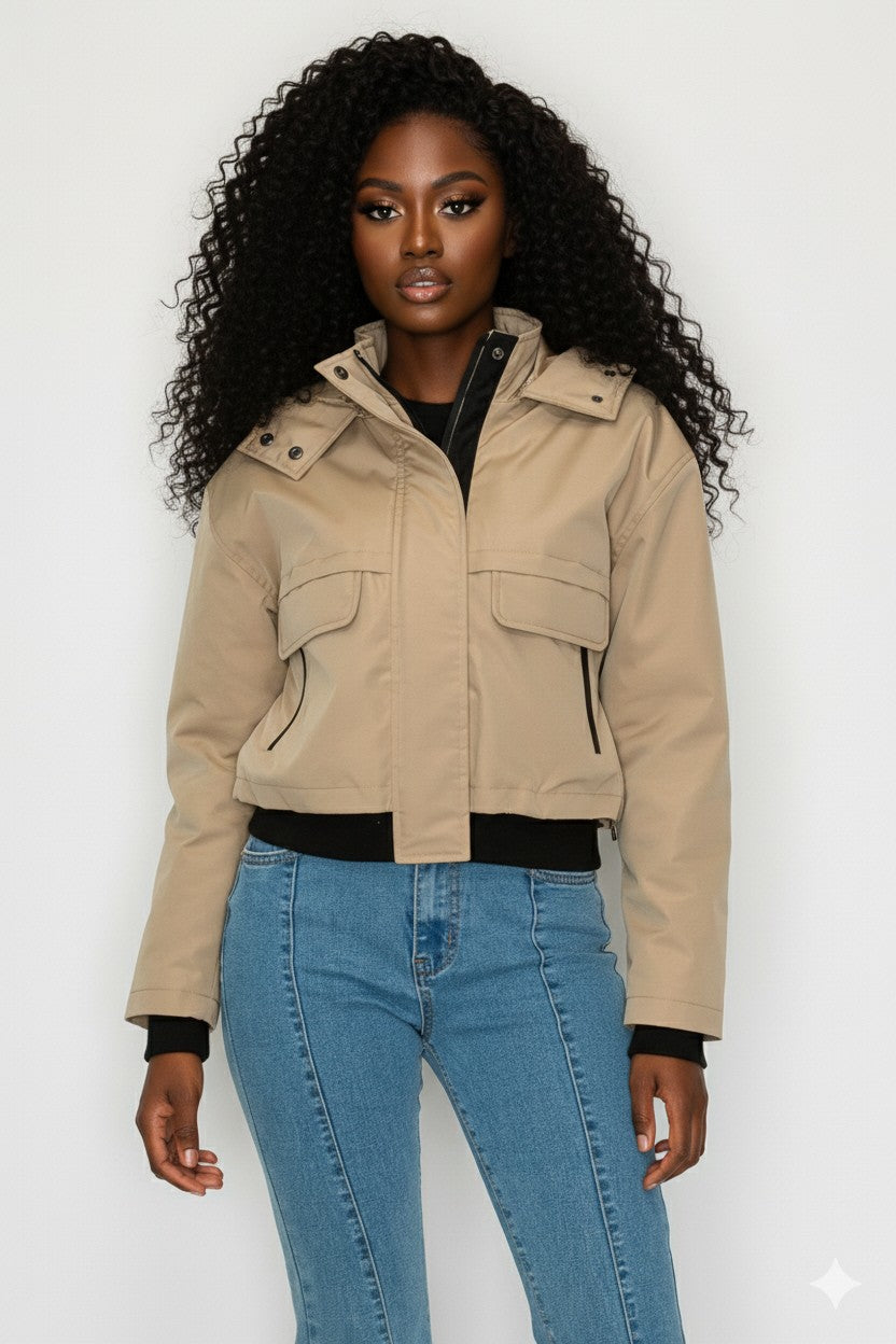 The Utility Muse Cropped Jacket