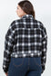 Cozy Checks Crop Jacket