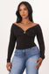Glam Hour Off-Shoulder Ruched Top