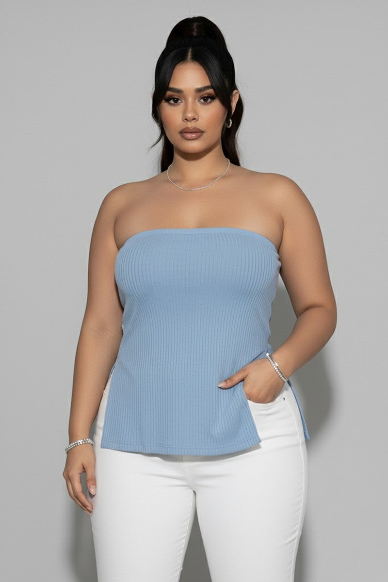 The Sculpt & Flare Tube Top