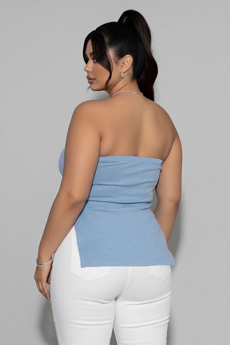 The Sculpt & Flare Tube Top