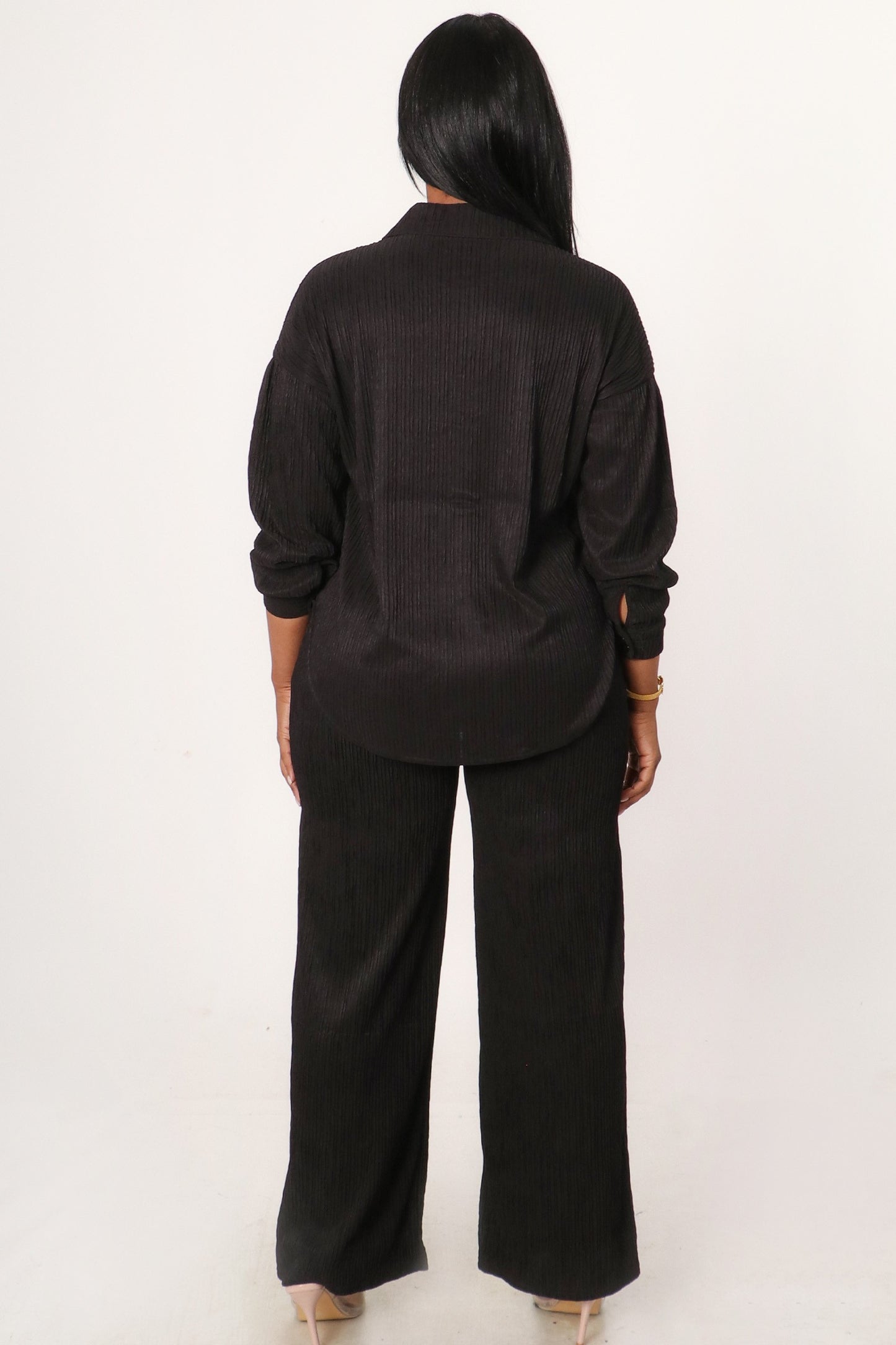 The Weekend Ease 2-Piece Crinkle Set