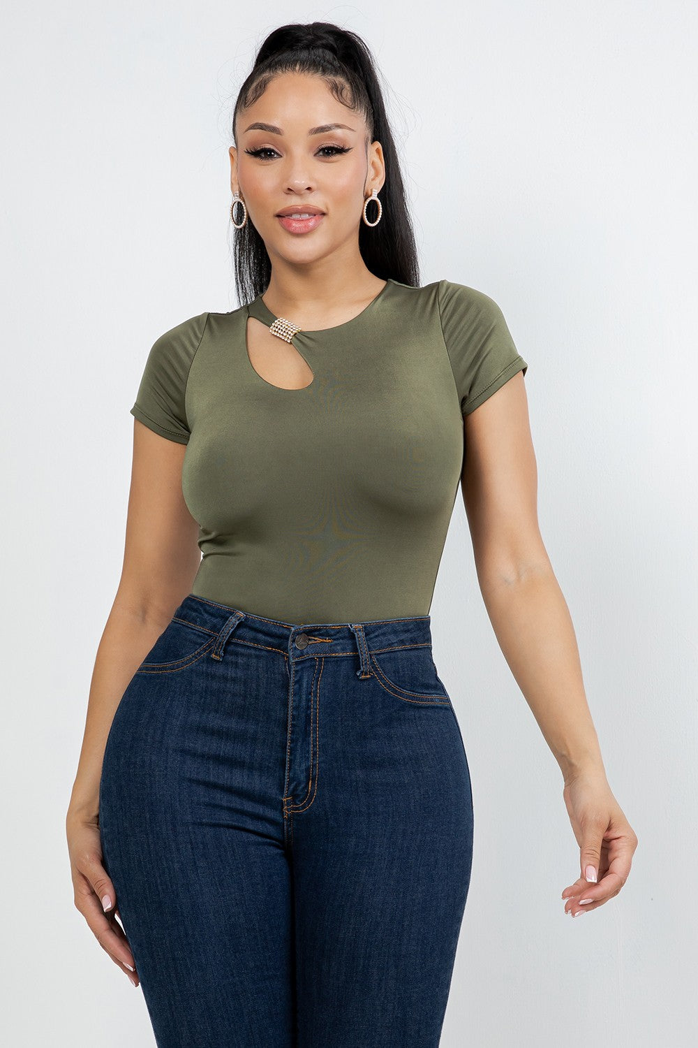 Embellished Bodysuit