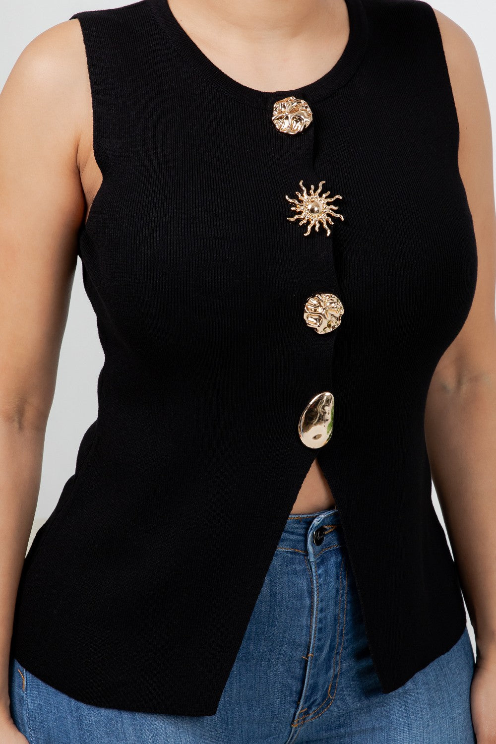 The Modern Muse Button Blouse