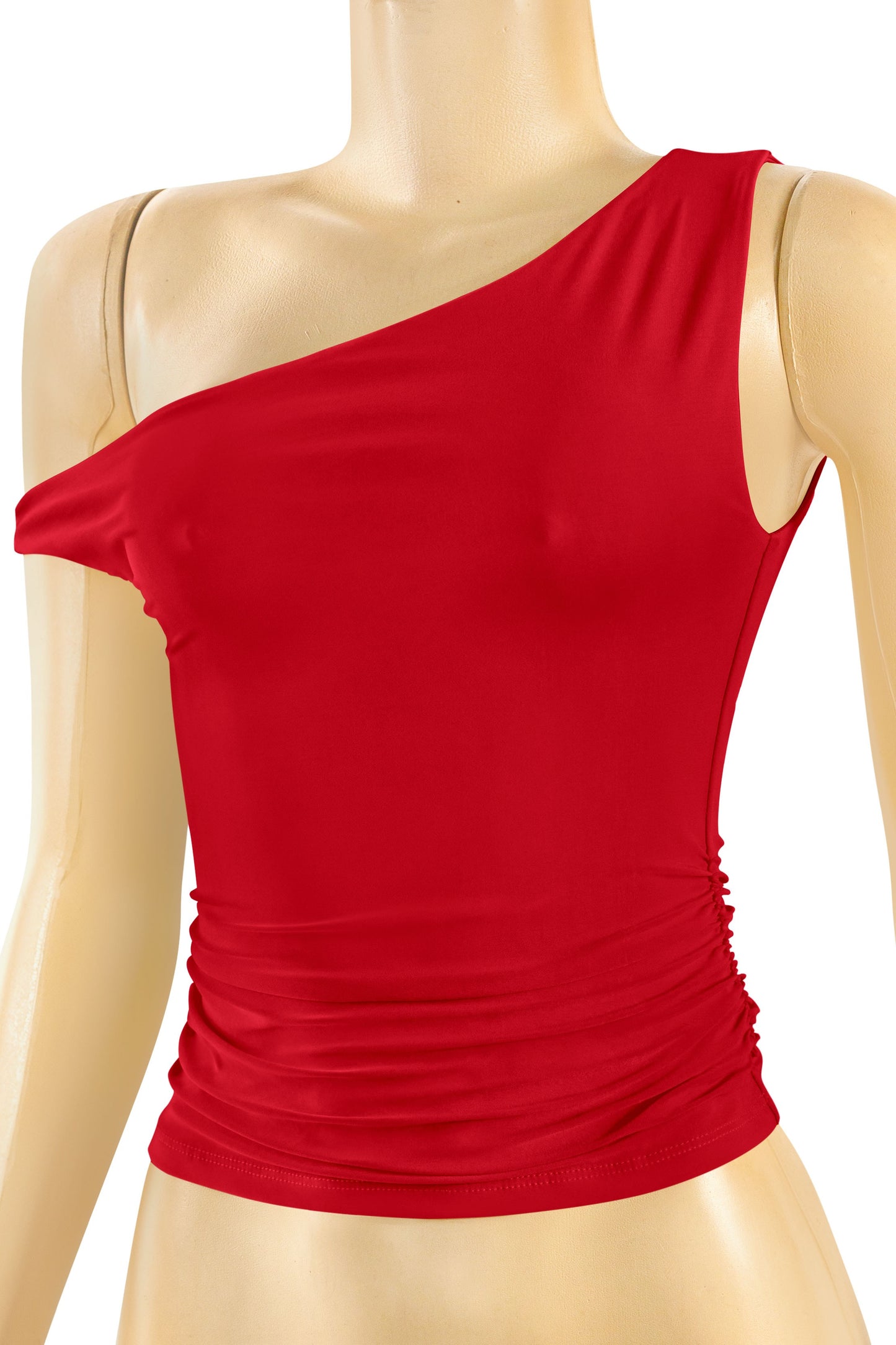 One-Side Moment Crop Top