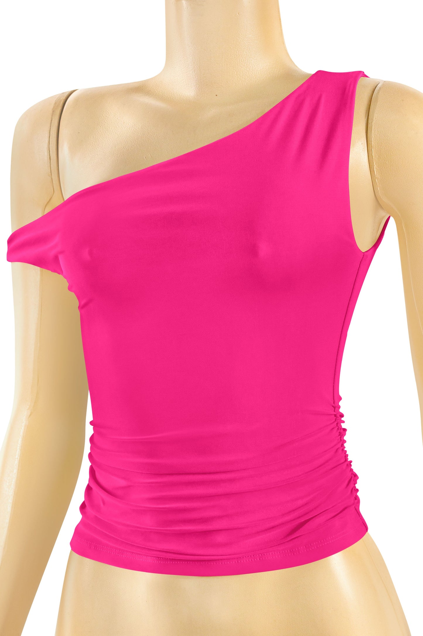 One-Side Moment Crop Top
