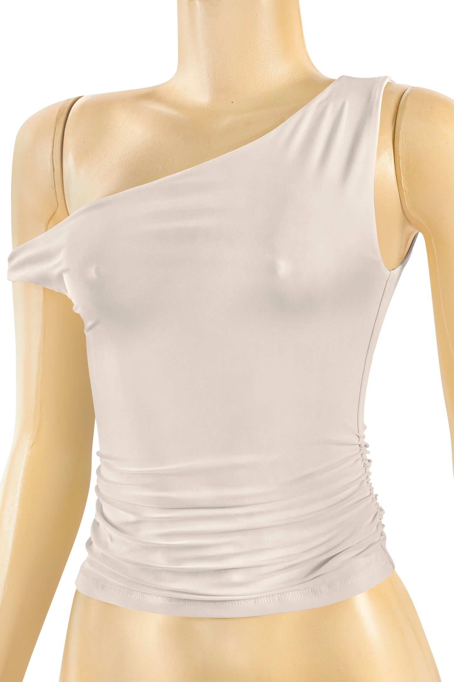 One-Side Moment Crop Top