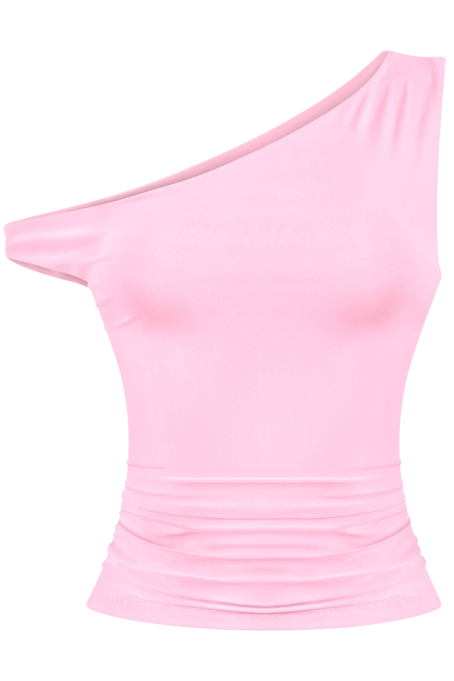 One-Side Moment Crop Top