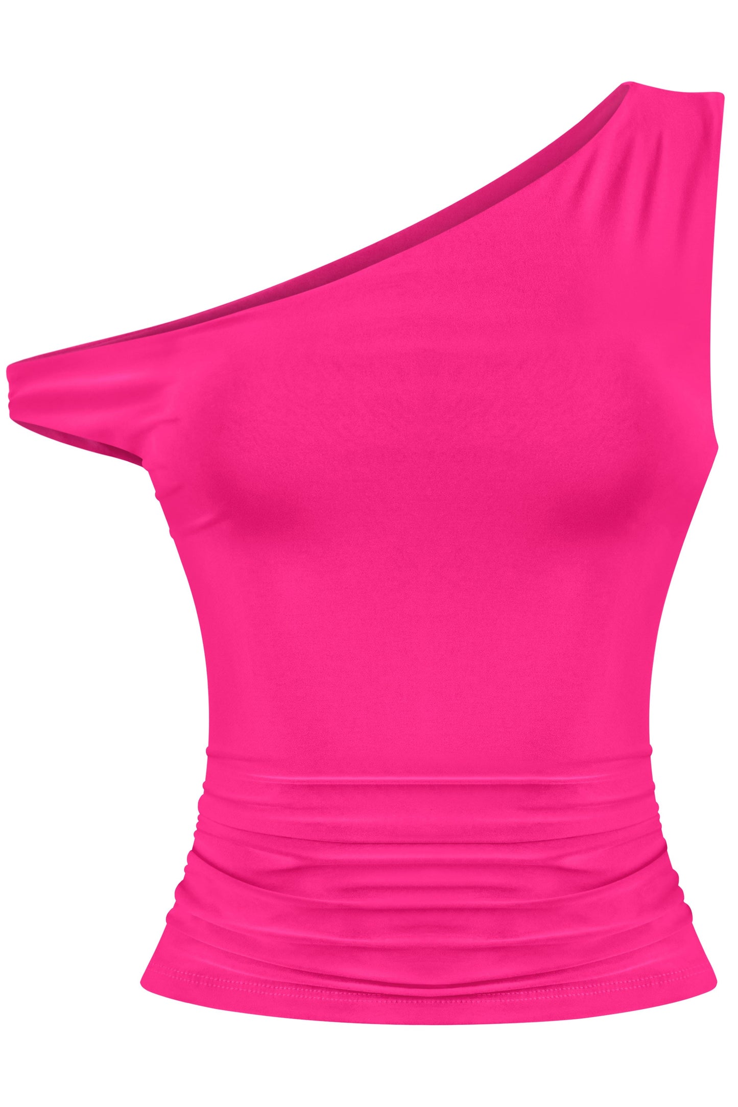 One-Side Moment Crop Top