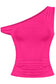 One-Side Moment Crop Top