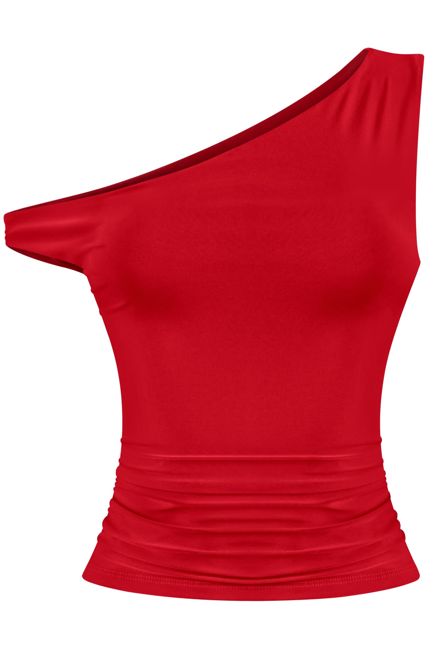 One-Side Moment Crop Top