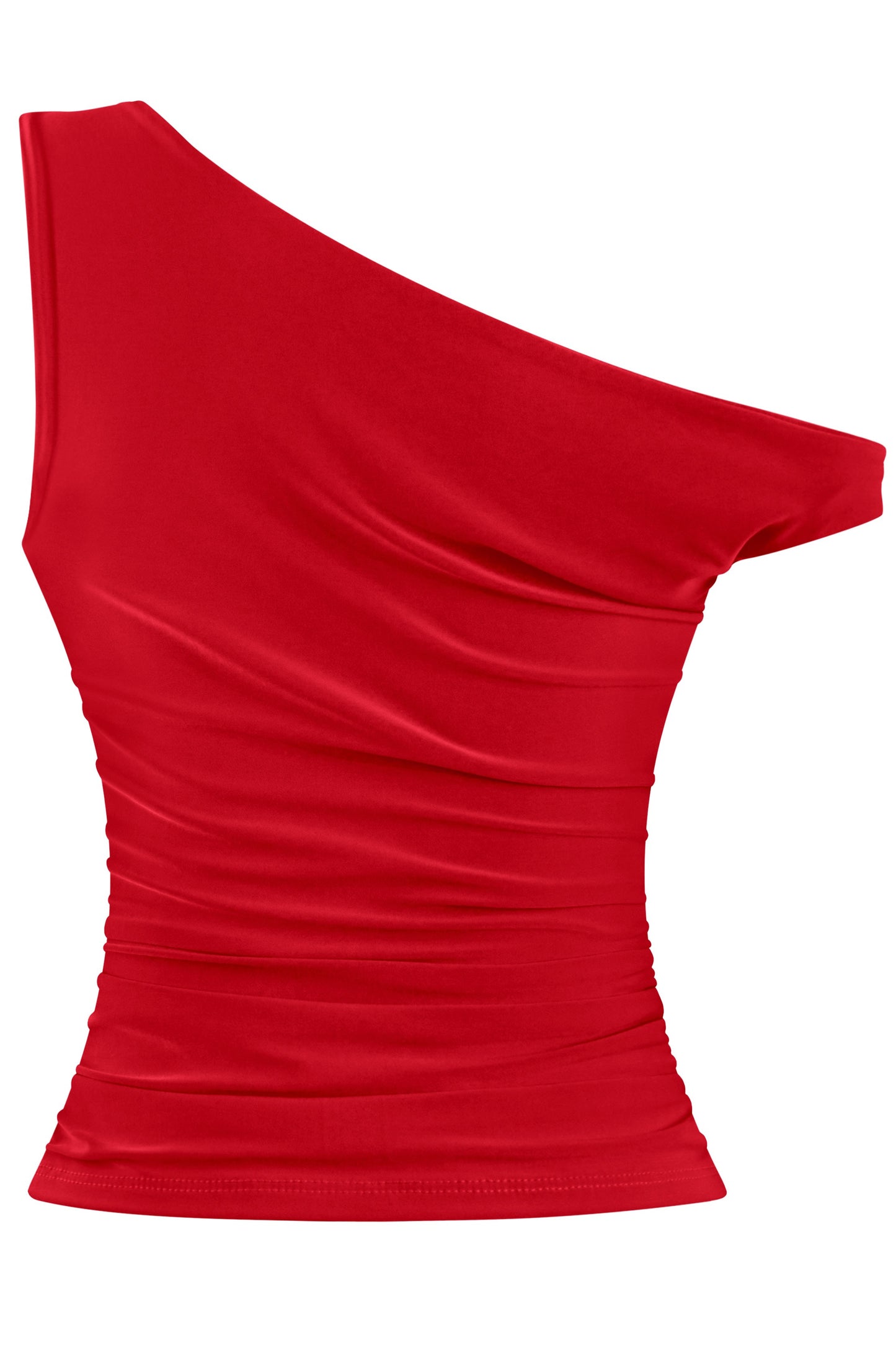 One-Side Moment Crop Top