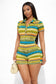 The Colorblock Muse Knit Romper