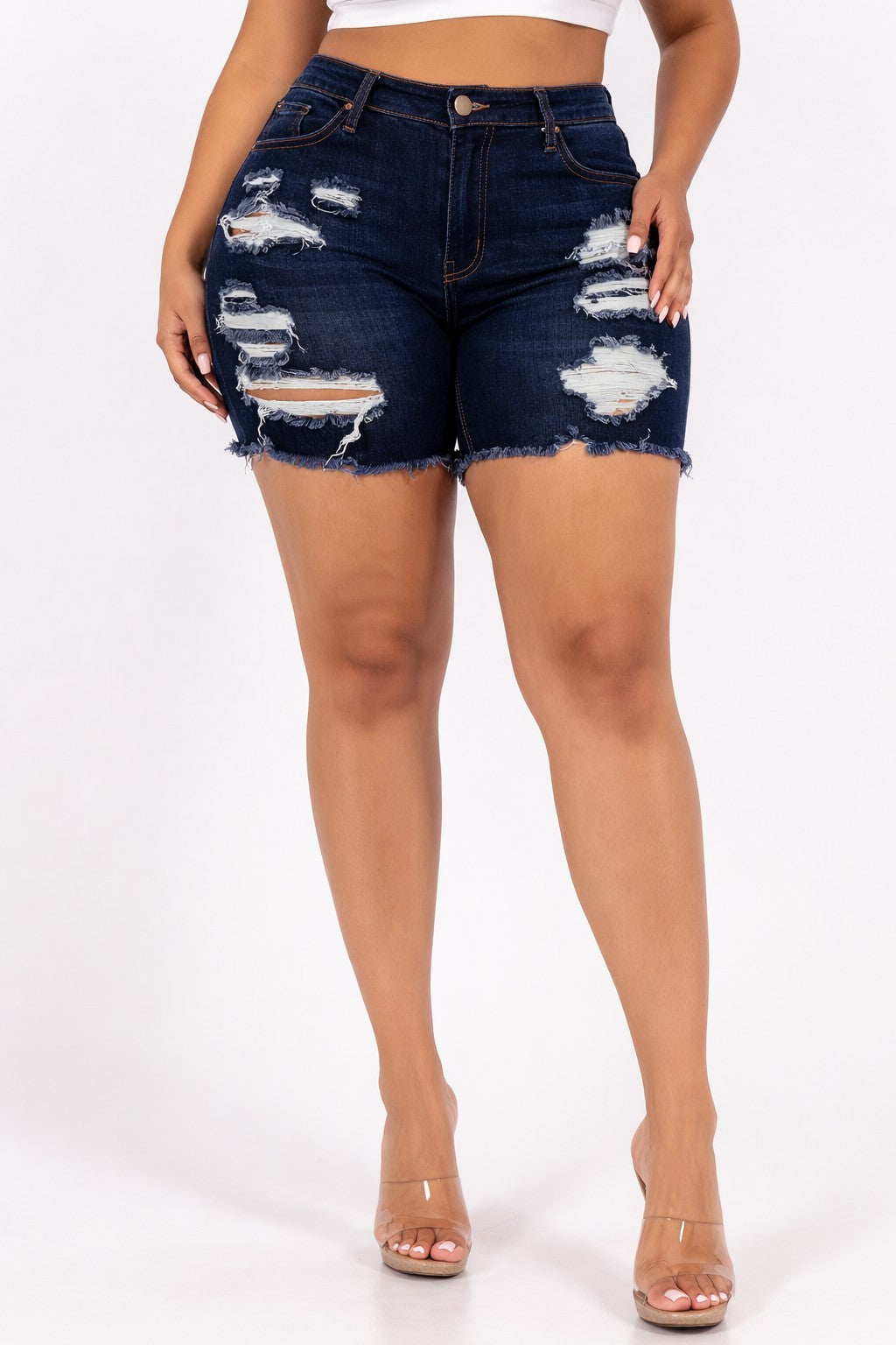 Luxe Fit Jean Shorts