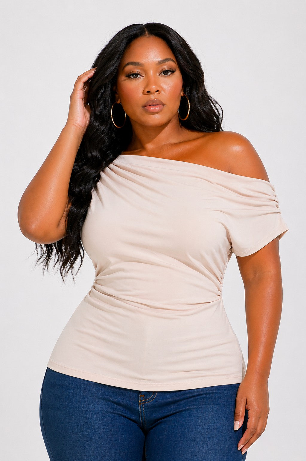 Date Night Draped Top