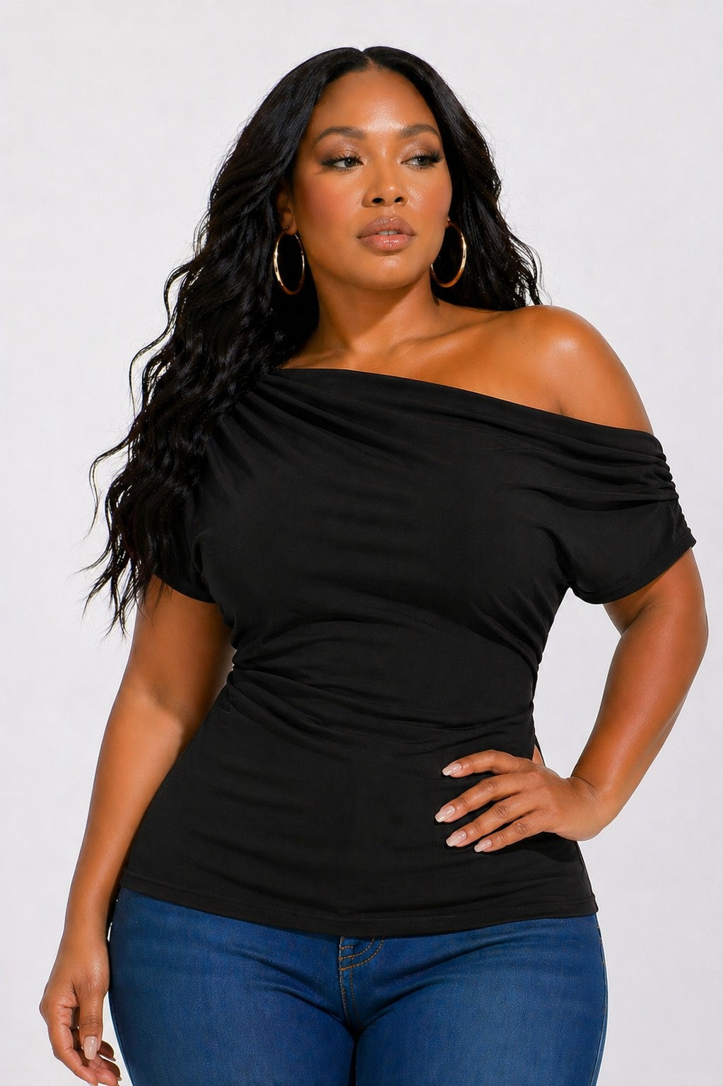 Date Night Draped Top