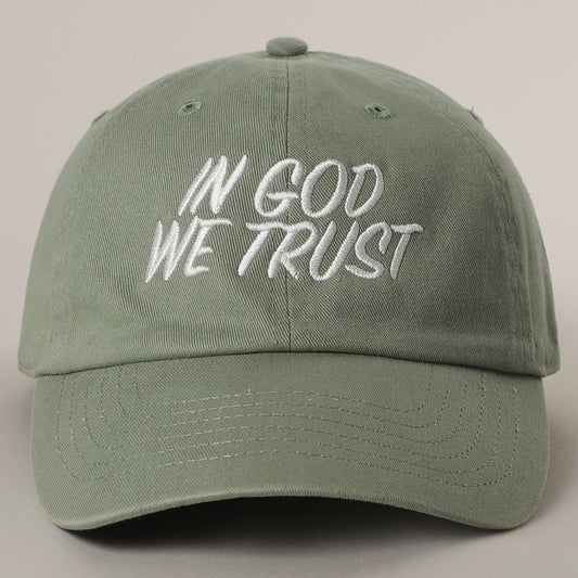 In God We Trust Hat