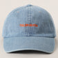 CALIFORNIA Denim Dad Hat