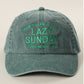 LAZY SUNDAY Served all day Embroidered Cotton Baseball Cap
