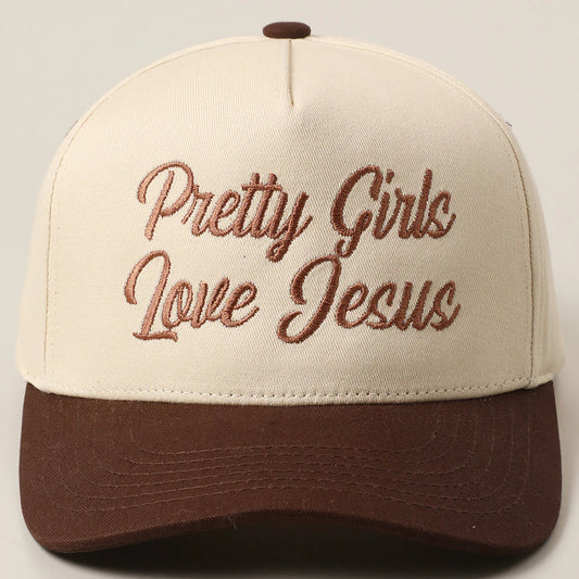 Pretty Girls Love Jesus Trucker Hat