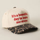 It's a Beautiful Day to Leave Me Alone Trucker Hat
