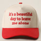 I Want to Cry But I Have Shit to Do Embroidery Trucker Hat