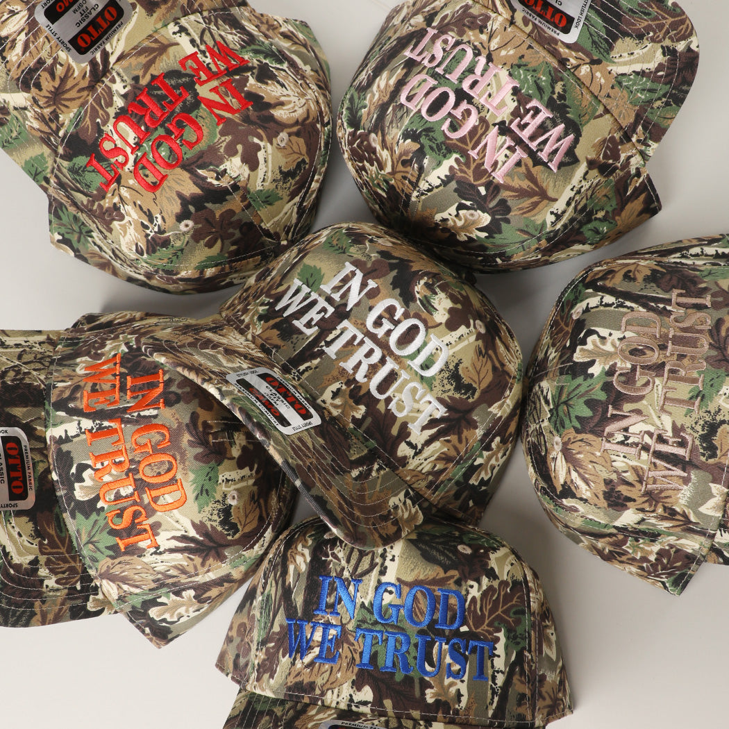 In God We Trust Street Camo Hat