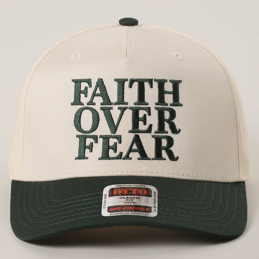 FAITH OVER FEAR Trucker Hat