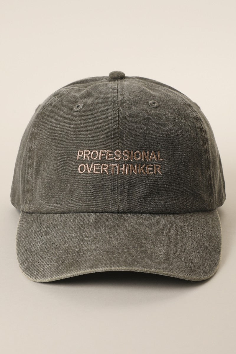 Professional Overthinker hat