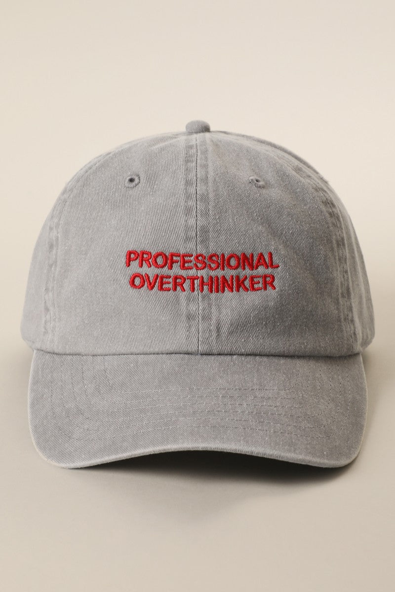 Professional Overthinker hat