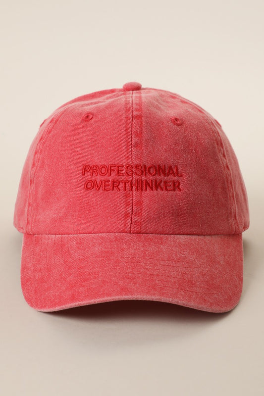 Professional Overthinker hat