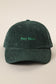 Pray More Embroidered Corduroy Hat
