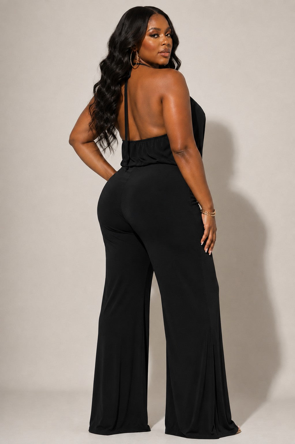 Open Back Jumpsuit