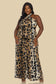 Power Print Wide-Leg