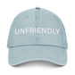 Unfriendly Unisex Denim Hat