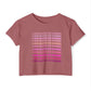 Block His Number  Festival Crop Top
