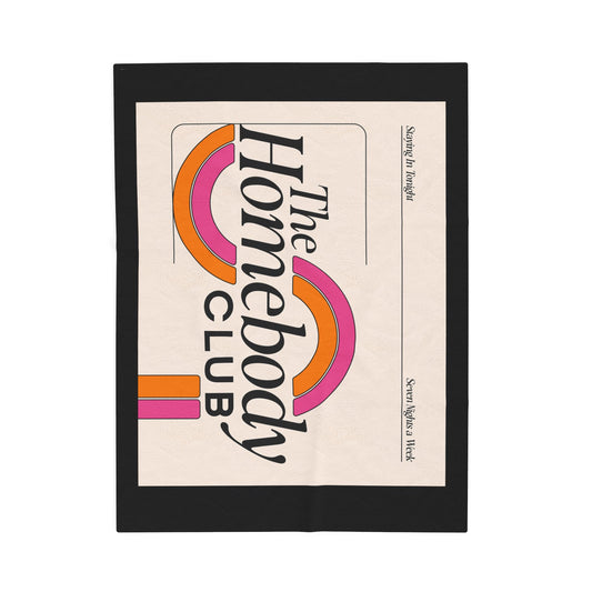 The Homebody Club Plush Blanket