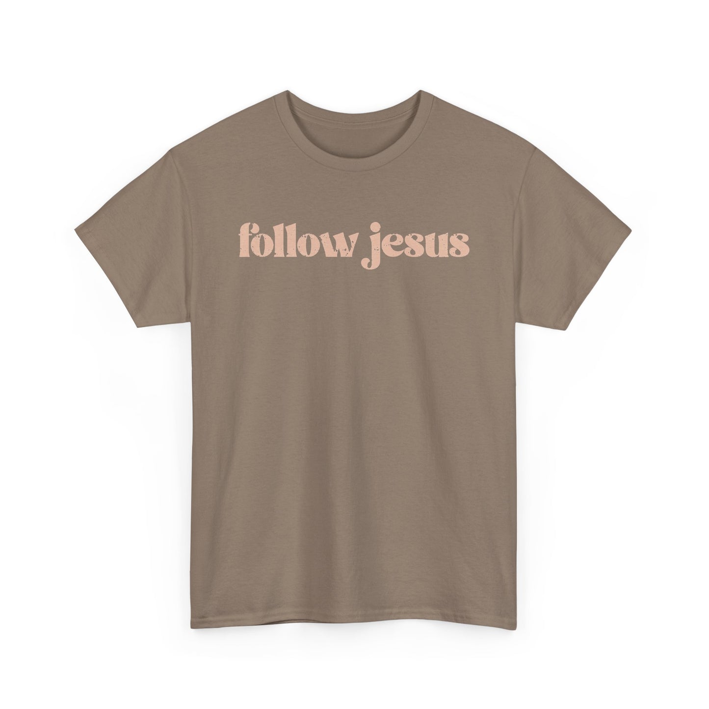 Follow Jesus Unisex  Cotton Tee