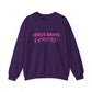 Jesus Saves, I Spend Crewneck
