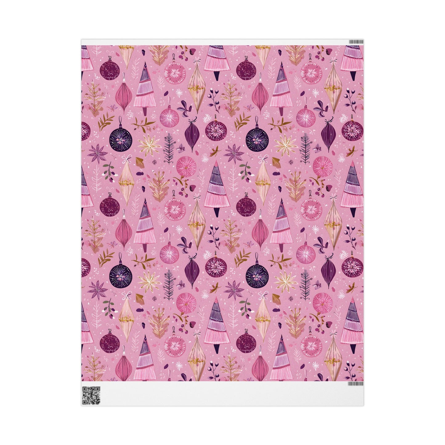 Candy Forest Christmas Paper