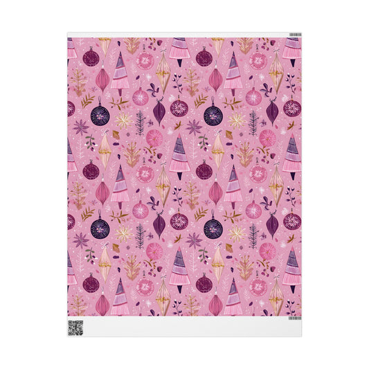 Candy Forest Christmas Paper