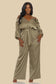 City Muse Cold-Shoulder Jumpsuit