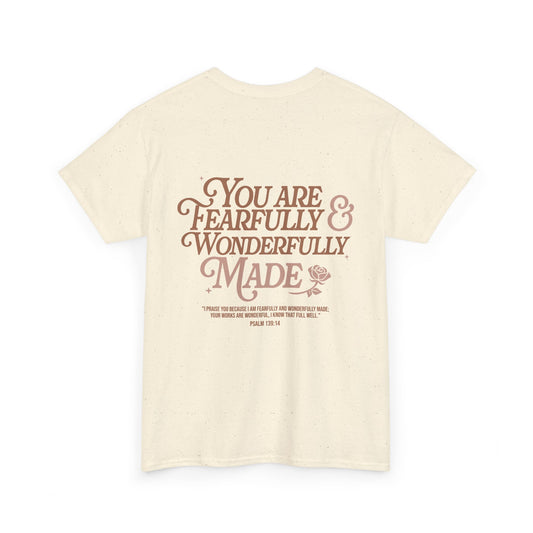 Wonderfully Made Psalm 139 Tee ✨