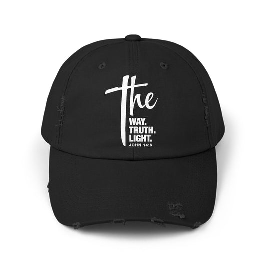 The Way Unisex Distressed Dad Hat