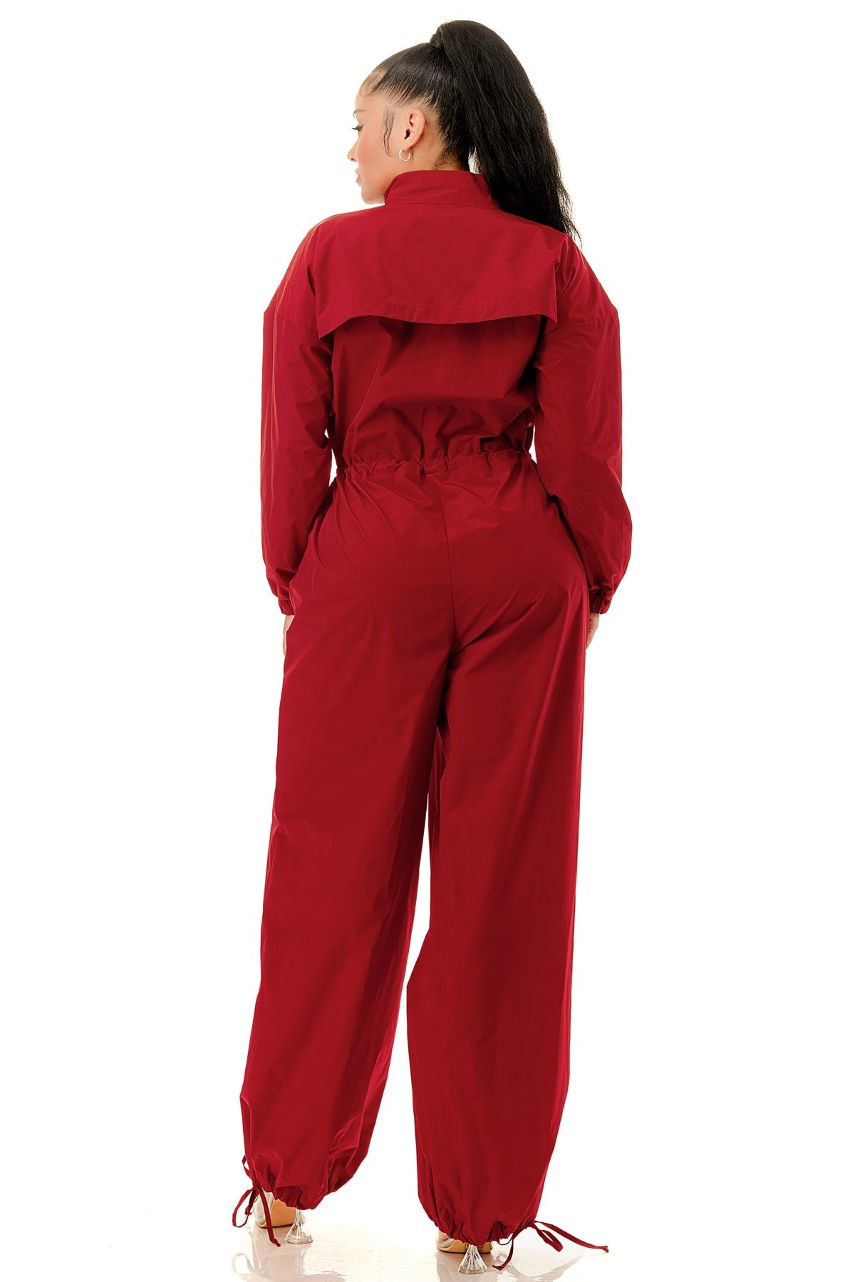 Flight Mode Wide-Leg Cargo Suit