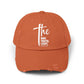 The Way Unisex Distressed Dad Hat