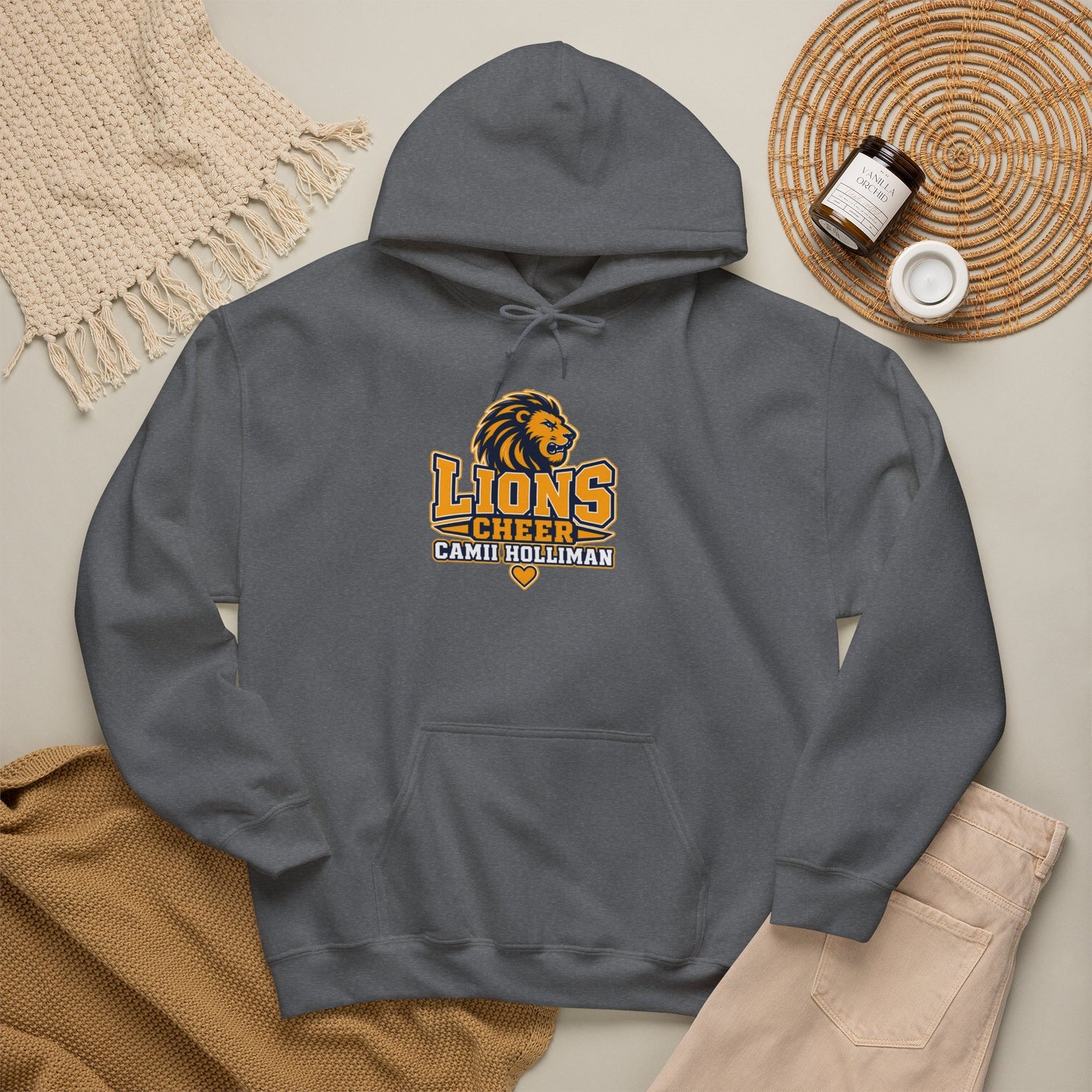 LIONS CHEER -  Hooded Sweatshirt