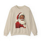 Black Santa Unisex Heavy Blend™ Crewneck Sweatshirt